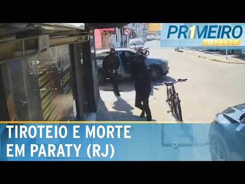 Homem morre e adolescente fica ferido após tiroteio em Paraty (RJ) | Primeiro Impacto (28/06/24)