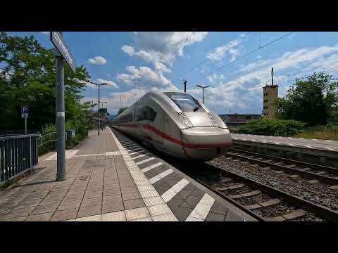 DB Fernverkehr 9467 (ICE 4) passes Emmendingen