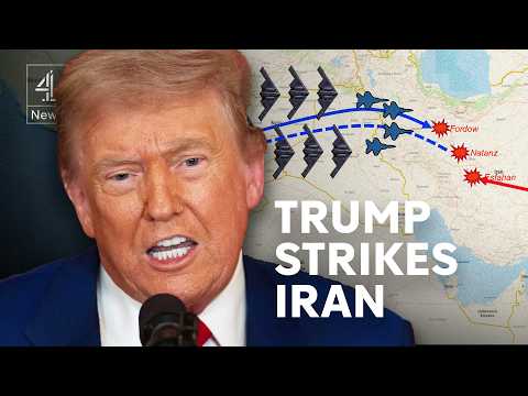 U.S. enters Iran conflict by bombing key nuclear sites