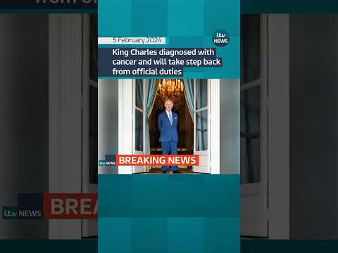 King Charles has been diagnosed with cancer, Buckingham Palace has announced #kingcharles #royals