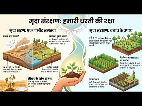 मृदा संरक्षण क्या है | Soil Erosion & Conservation Explained in Hindi | Apna Schools