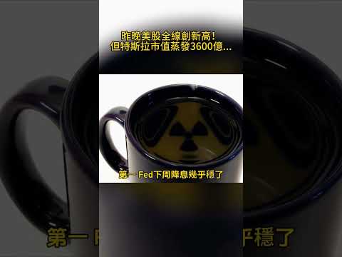 昨晚美股全線創新高！但特斯拉市值蒸發3600億...#美股#CPI #Fed降息 #油價暴漲 #俄烏戰爭 #全球市場 #股市脈動MarketPulse