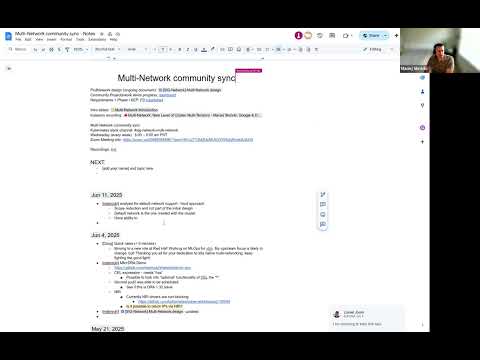 Multi-network Community Sync for 2025-06-11