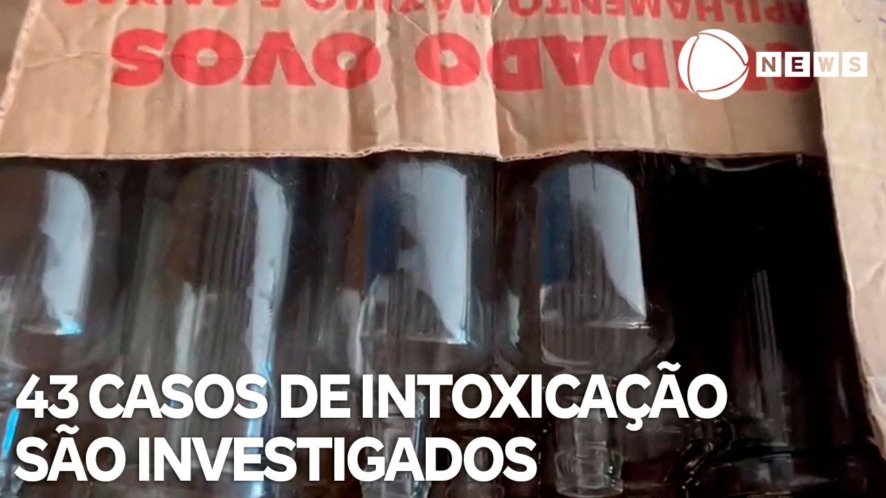 Brasil investiga 43 casos de intoxicação por metanol