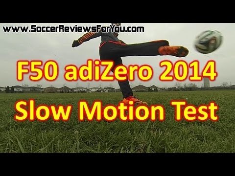 Adidas F50 adizero miCoach 3 2014 - Slow Motion Play Test + Adidas Brazuca - UCUU3lMXc6iDrQw4eZen8COQ