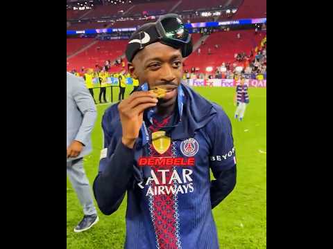 PSG Players After Final + Him 🤯