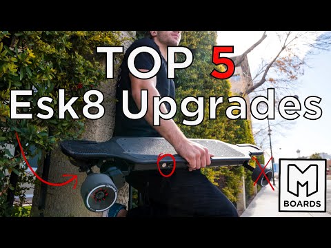 5 Ways to Upgrade Your Electric Skateboard!