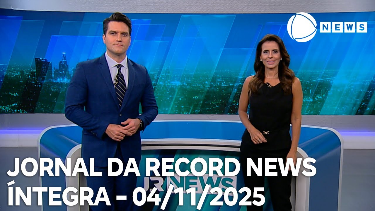 Jornal da Record News 04112025 TV Online Jornal da Record News 04112025