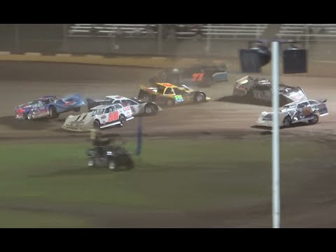 Championship Night Win &amp; Wreck Reel - Cedar Lake Speedway 08/24/2024 - dirt track racing video image