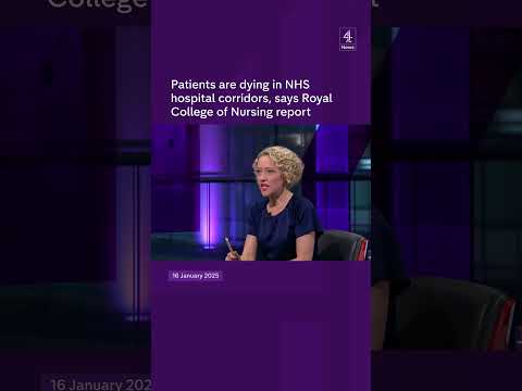 Patients are dying in NHS hospital corridors, says Royal College of Nursing report