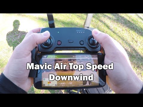 Mavic Air Downwind Speed Test (with disappointing results) - UCnAtkFduPVfovckNr3un1FA
