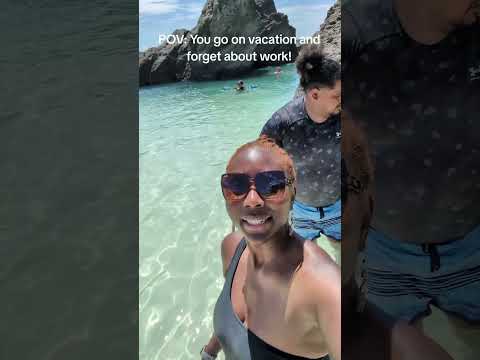 When you go on vacation and forget about work! #bermuda #vacations #momlife #shorts #family