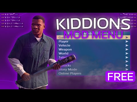 INCREDIBLE GTA 5 MOD MENU PC 2025! How to GET Kiddions Mod Menu & Get Unlimited Money | Download Tut