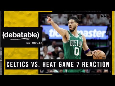 Jayson Tatum takes down Jimmy Butler, is Steph Curry next? | (debatable) video clip