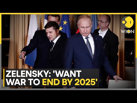 Russia-Ukraine War: Zelensky Says Want War To End By 2025 | World News