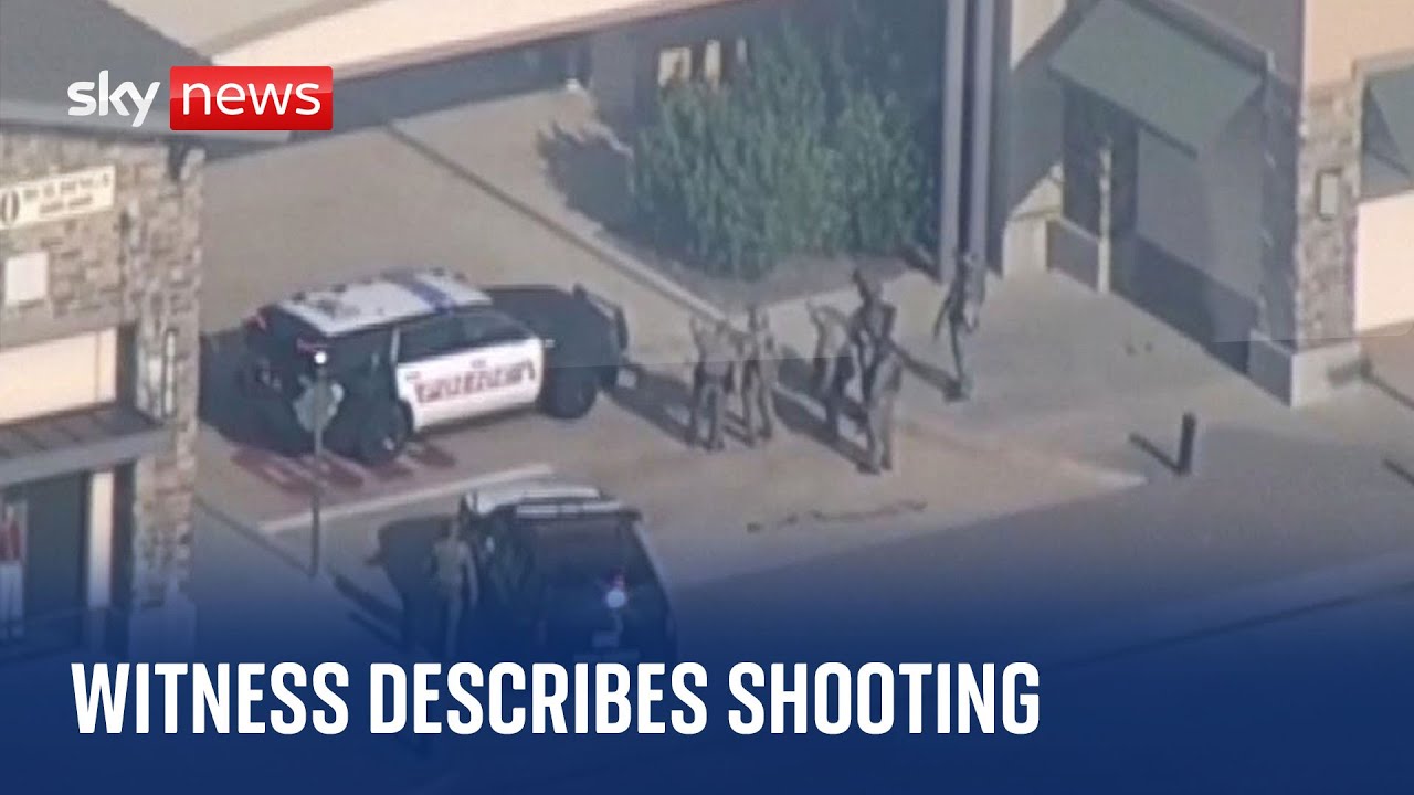 Witnesses describe moment gunman opened fire on busy shopping mall in Texas