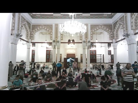 بث مباشر صلاة العشاء 14 رمضان من مسجد جامعة مصر