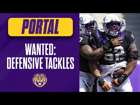 LSU’s latest portal departures | Addressing defensive tackle needs! | Portal podcast
