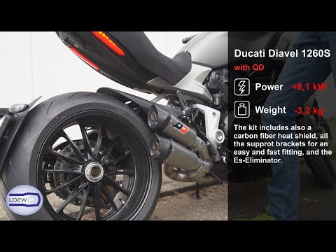 Top 7 Full Exhaust Sound Ducati Diavel 1260S / Akrapovic, QD, HP Corse, Termignoni, Zard, Arrow