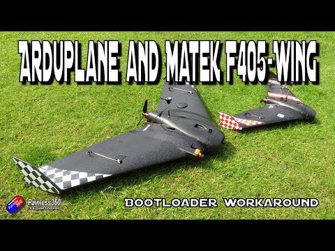 Arduplane on a Matek F405-Wing bootloader issue workaround/fix - UCp1vASX-fg959vRc1xowqpw