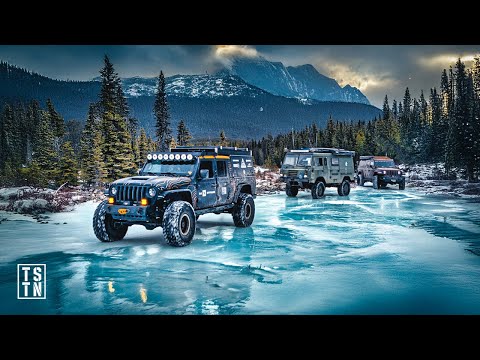 COLDEST Overland Route In Alberta! (We Almost Froze)