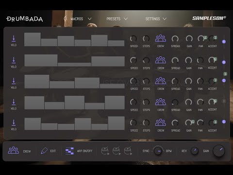 Drumbada - Polyrhythm example