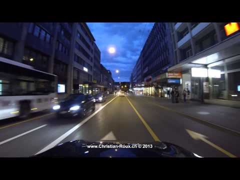 Switzerland 242 (Camera on board): Ville de Fribourg, par l'Ouest by night (GoPro Hero3) - UCEFTC4lgqM1ervTHCCUFQ2Q