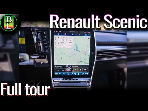 Full tour of the Renault Scenic e-Tech infotainment system