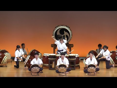 令和7年度　第68回我孫子市民文化祭　オープニングセレモニー　舞台発表「サムライ」（ゲスト出演：柏御響太鼓）