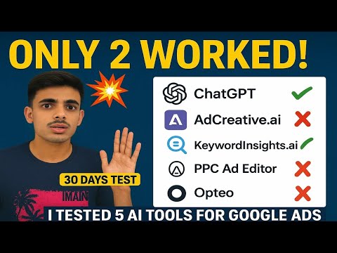 I Tested 5 AI Tools for Google Ads — What Actually Boosted My CTR & ROI | Tech Tazaa