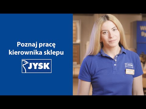 Poznaj pracę w JYSK – dzień z życia kierownika sklepu - Żaneta