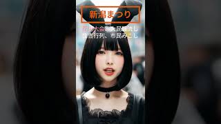 【新潟まつり2025】 #笑主しぃ #ご当地vtuber  #新潟まつり #fyp #kawaii #aituber