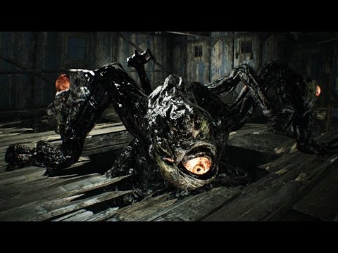 Resident Evil 7: Jack Baker Boss Fight (3rd Encounter) (1080p 60fps) - UCdaluuQuE5GoOlULA2PGKmA