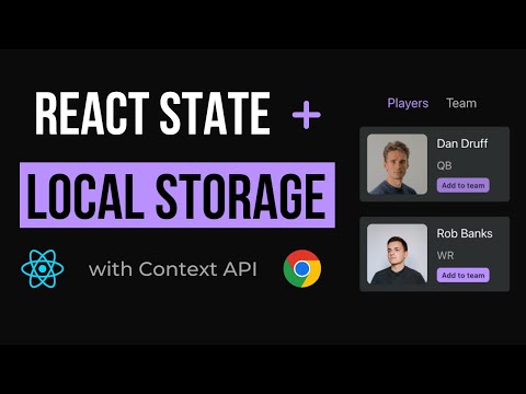 How to Save React State to Local Storage (with Context API)