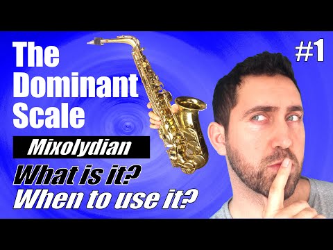 Learn the Dominant Scale on SAX! (Mixolydian Mode) - Saxophone Lesson by Paul Haywood