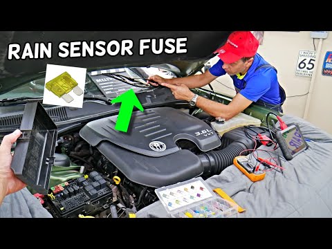 DODGE CHARGER AUTOMATIC WINDSHIELD WIPERS FUSE, RAIN SENSOR FUSE LOCATION REPLACEMENT