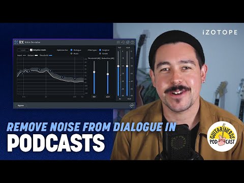 How to Remove Noise from Dialogue in Podcasts