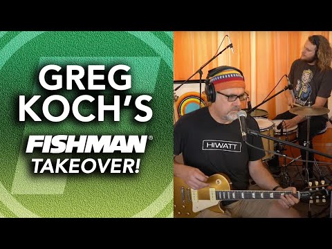 Greg Koch's Fishman Takeover! 8-16-2021 Live Music