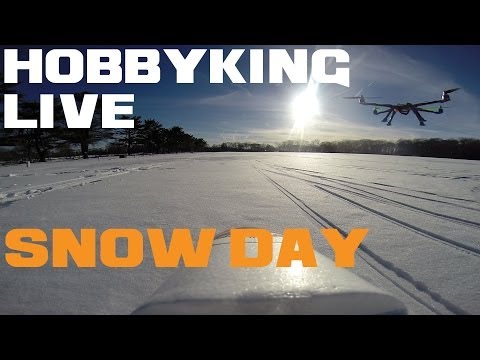 HobbyKingLive - Snow Day Messing around in snow - UCkNMDHVq-_6aJEh2uRBbRmw