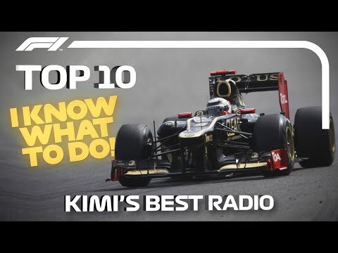 Top 10 Moments of Radio Raikkonen! Kimi's Best Team Radio Messages