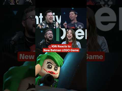 The Dark Knight's Joker scene with a Michael Keaton reference?! #gamescom2025 #batman #ign #reaction
