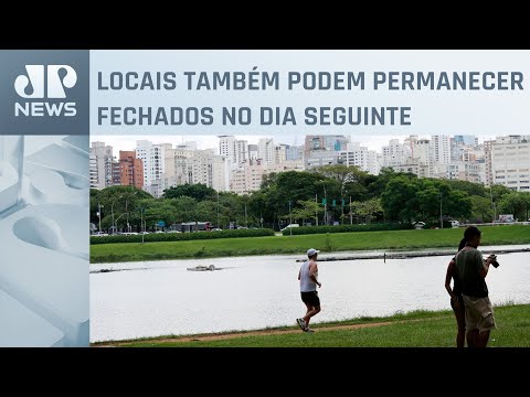 Parques em SP não abrirão em dias de chuva e ventos fortes