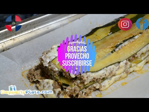 Recetas calabacin con carne picada "nueva presentación"