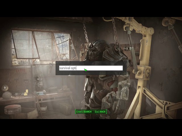 Fallout 4 Survival Options Mod - Best Addons