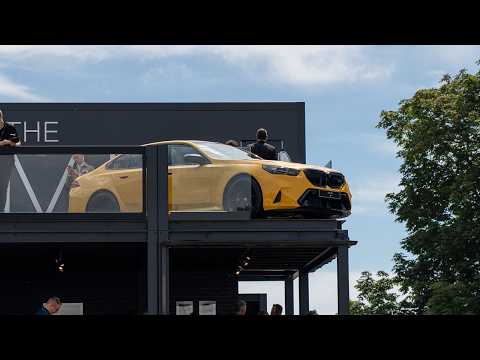 2025 BMW M5 in Speed Yellow - World Premiere