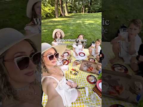 Picnics are magical at Winterthur in Wilmington. #delaware #Firststatedates
