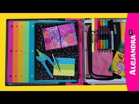 Back to School Organizing Tips: Binder & School Notebook Organization - UCcvu0uB6SzugED_5FEC7Z0Q