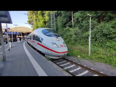 DB ICE 3m 4683 towards Bruxxelles-midi departing from Aachen Hbf
