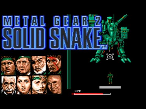 【MSX2】メタルギア2 ソリッドスネーク【エンディングまで】