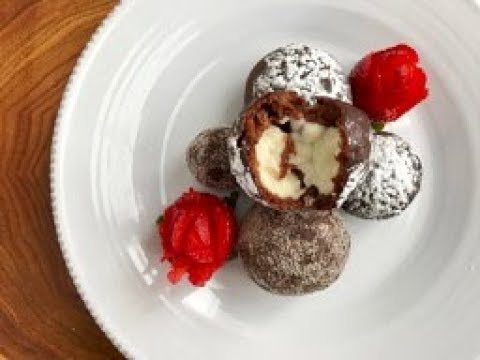 Mini Chocolate Puffs with Cream Cheese in English with Raihana's Cuisines - UCoq4cyttGVBzqB5oDtSQsBA